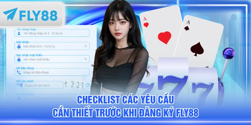 Checklist các yêu cầu cần thiết trước khi đăng ký FLY88